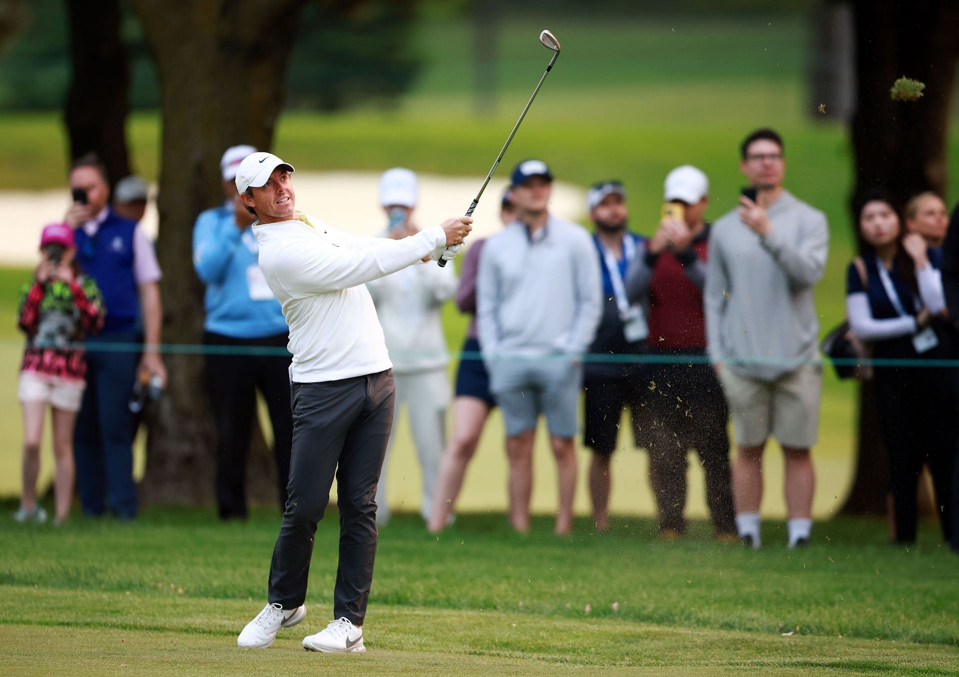 Rory McIlroy at the 2023 RBC Canadian Open previews (Image via Getty).