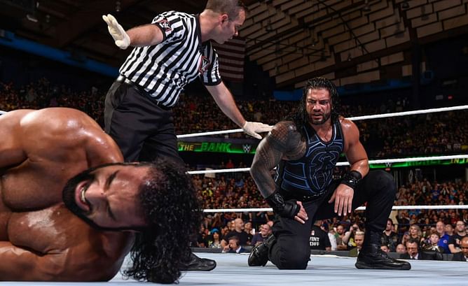 Roman Reigns ने Money in the Bank 2018 में किस WWE Superstar के खिलाफ मैच लड़ा था?