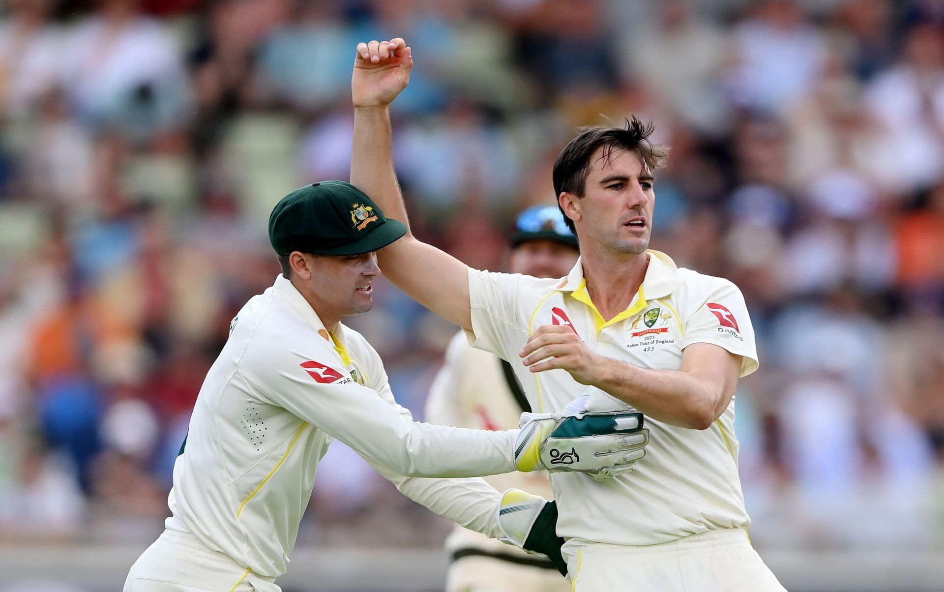 Pat Cummins led from the front in the Edgbaston Test.