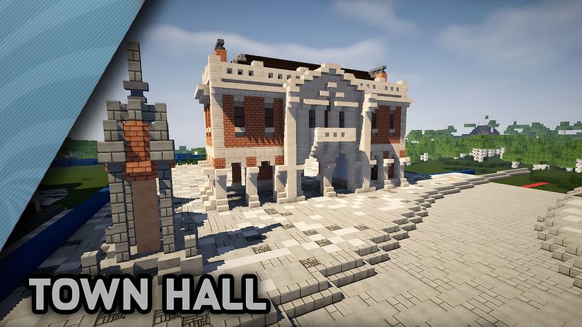 5 best Minecraft town hall builds