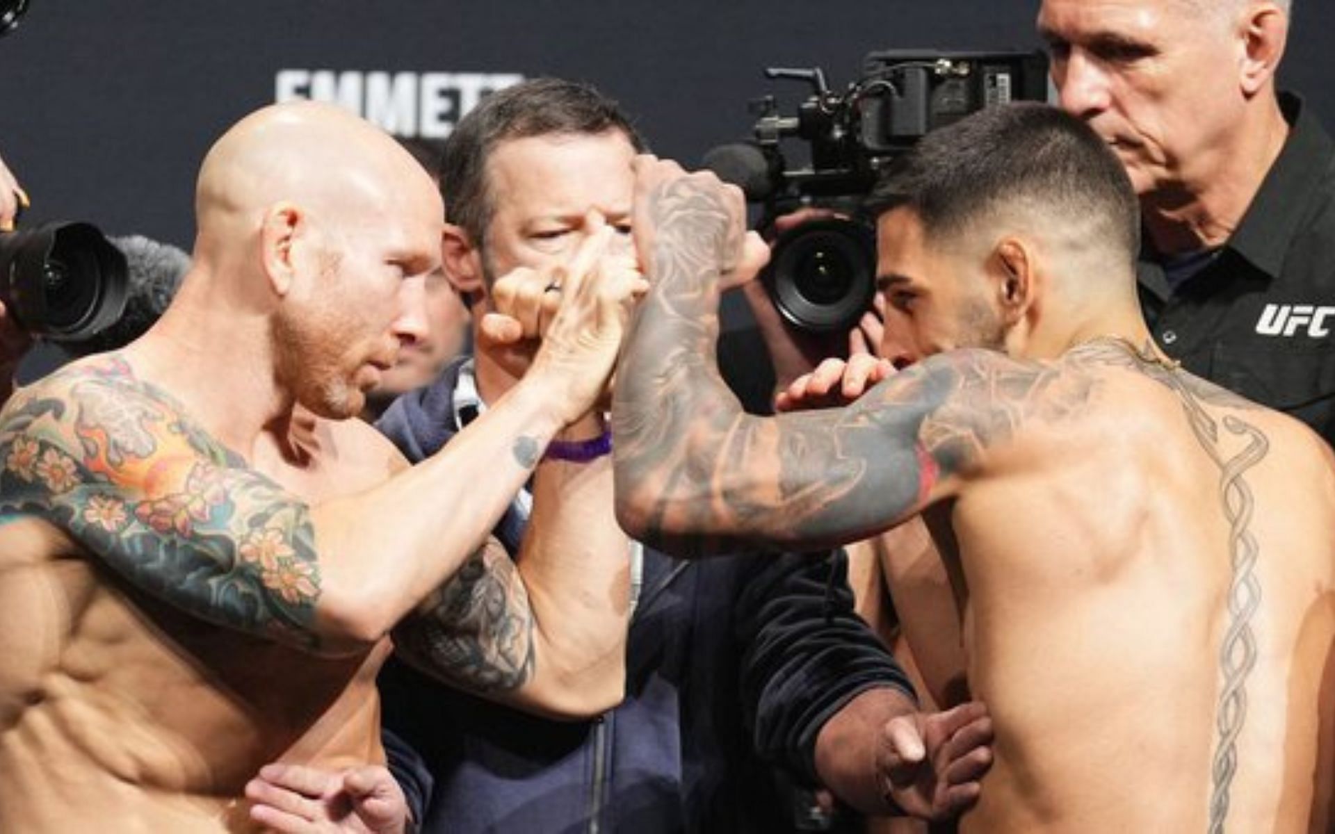 UFC Jacksonville: Josh Emmett vs. Ilia Topuria results [Image courtesy: @ufc on Instagram]