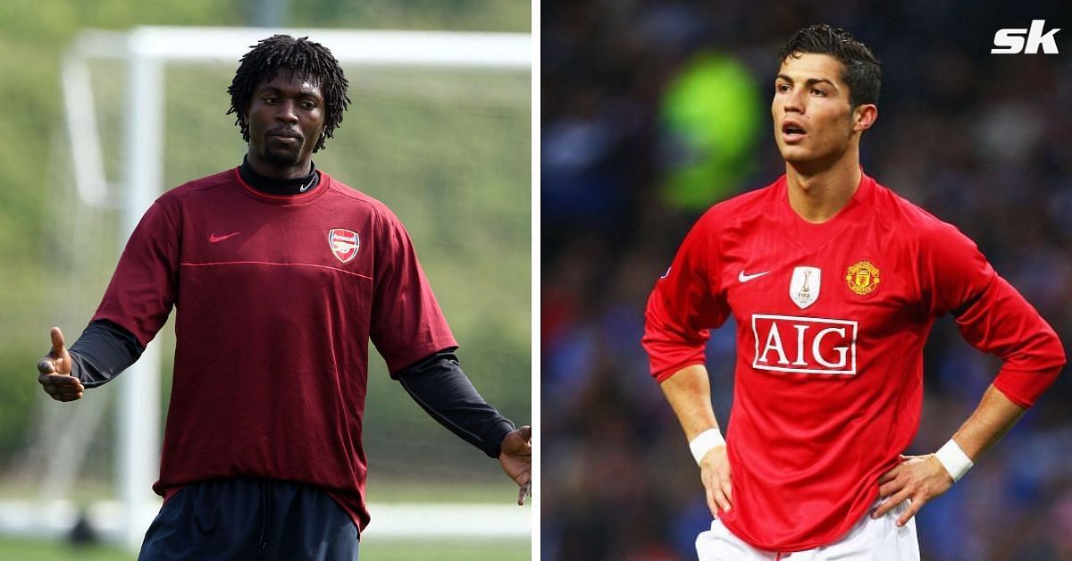 Adebayor made hilarious comment about losing to Ronaldo in the Golden Boot race.