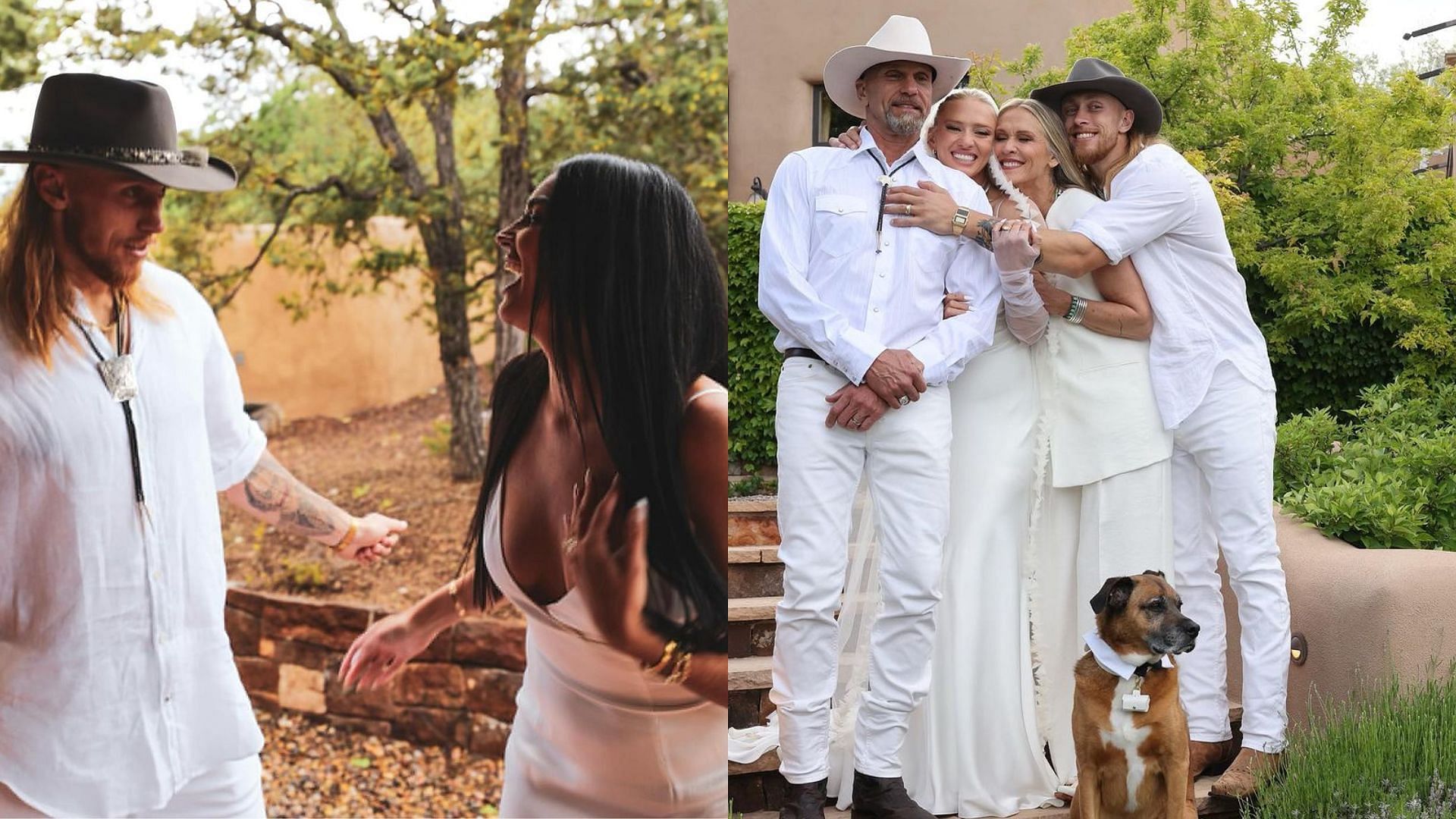 Photos from Emma Kittle and Cody Ponce&#039;s wedding (Image credit: gkittle/Instagram)