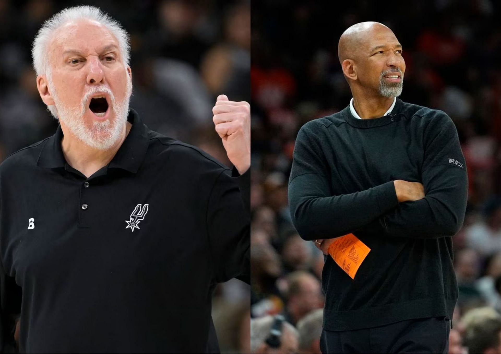 Monty Williams and Gregg Popovich are 1-2 as the best-paid coaches in the NBA.