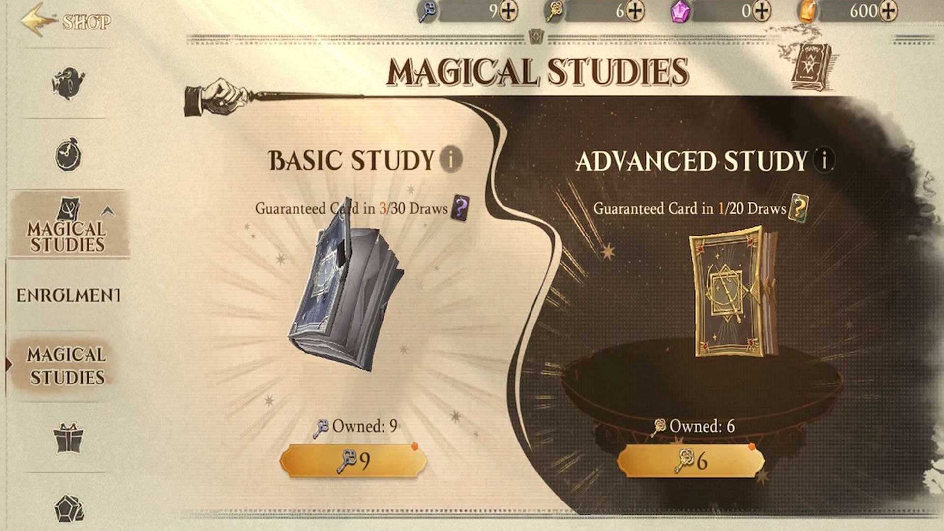 Magical Studies using Keys (Image via Warner Bros)