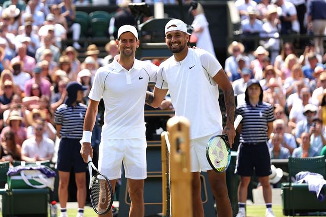 Novak Djokovic thanks Nick Kyrgios for joining the PTPA, continues his bromance with the Aussie
