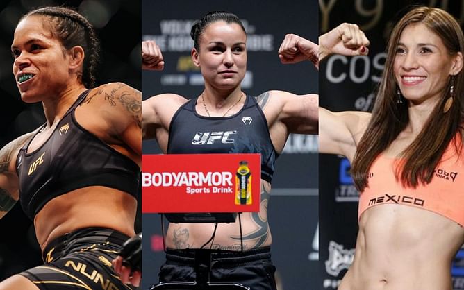 Who's the backup fighter for the upcoming women's bantamweight title clash between Amanda Nunes and Irene Aldana?