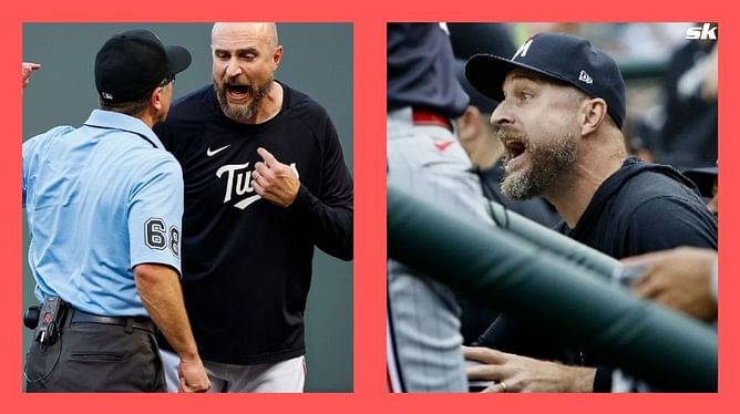Rocco Baldelli gets screamed at by MLB umpire before being tossed: "You’re not gonna yell outta the dugout the entire game"