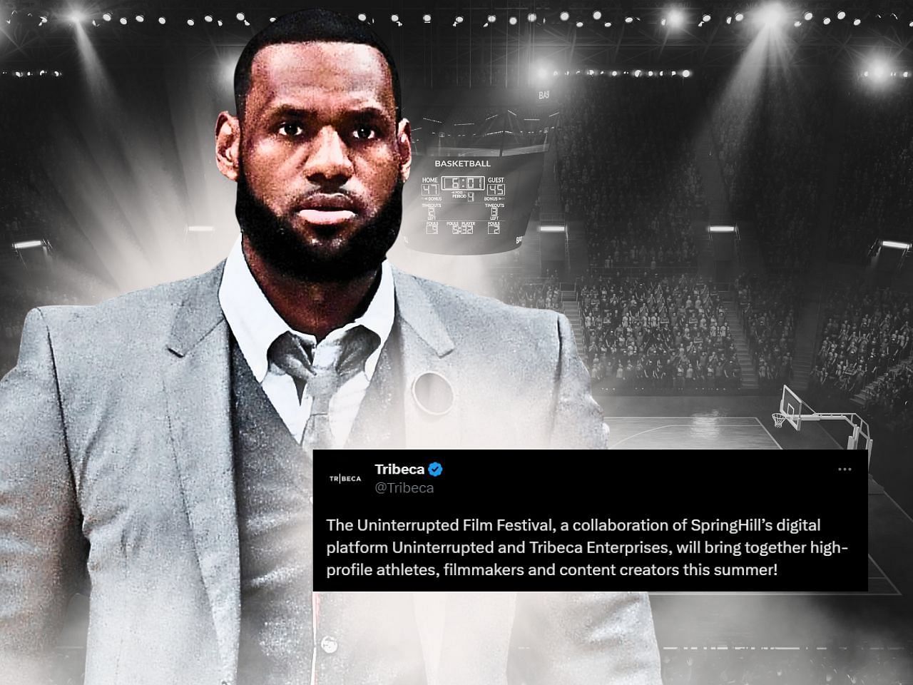 LeBron James is starting a film festival as part of his growing media ventures. 