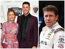 Denny Hamlin makes cheeky comment about girlfriend Jordan Fish’s "D*LF" vibe around former JGR teammate