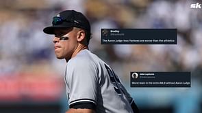 Yankees fans miss Aaron Judge as batters struggle to score vs Red Sox: "Worst team in the entire MLB without him"