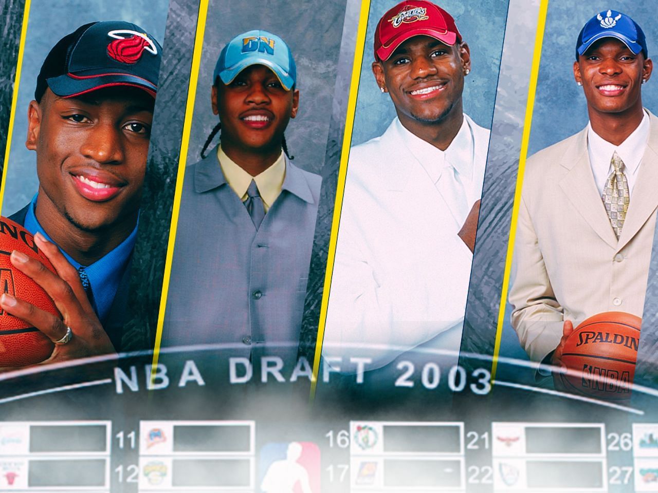 How LeBron James, Carmelo Anthony and the 2003 draft class