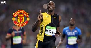 "Quick out of the blocks" - Usain Bolt claims Manchester United star has speed to potentially beat him over 20m