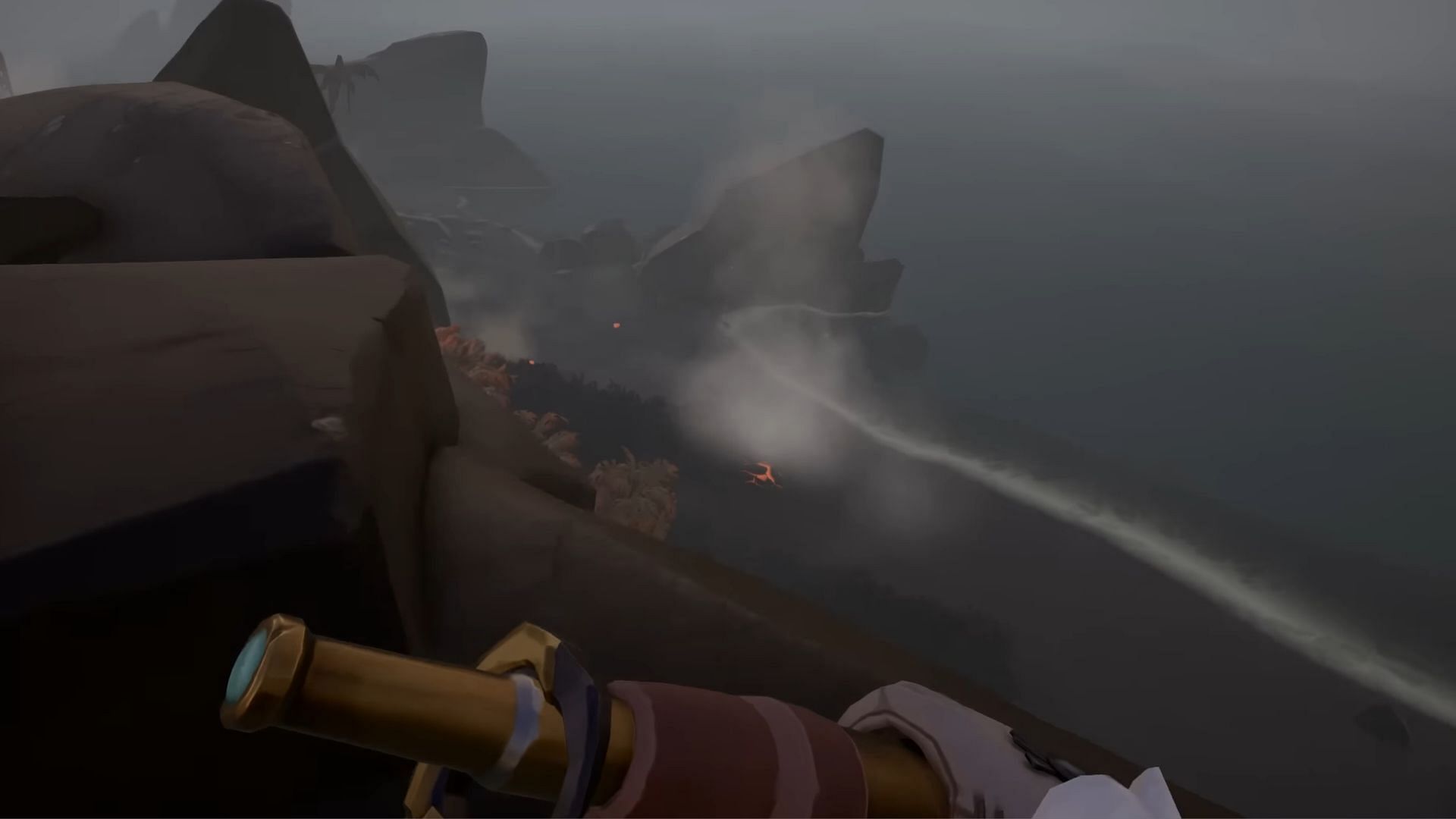 You can head to this spot and use spyglass (Image via Sea of Thieves)