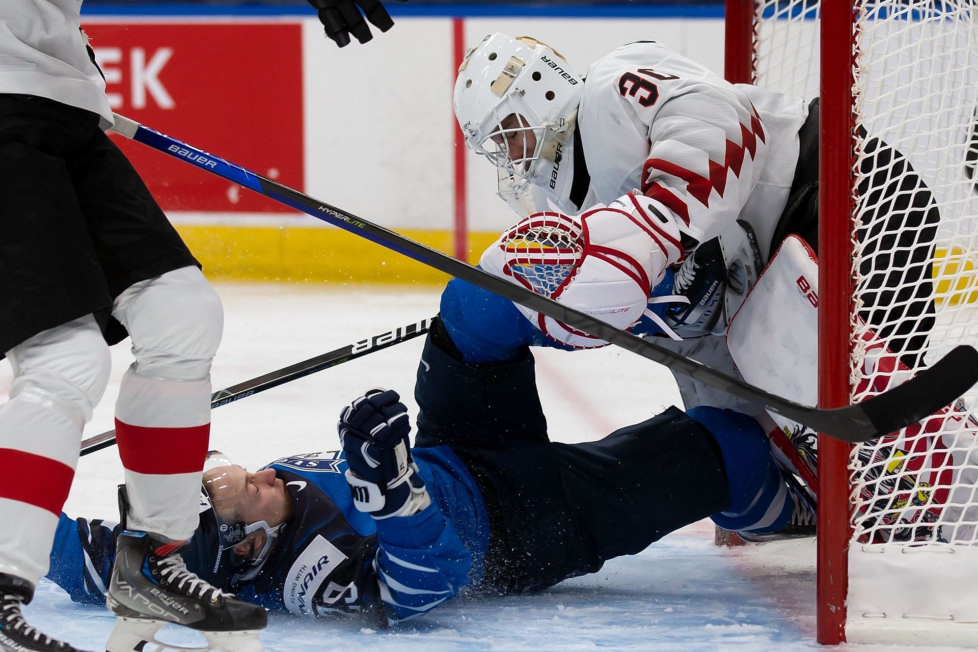 Austria v Finland: Preliminary Round Group A - 2022 IIHF World Junior Championship