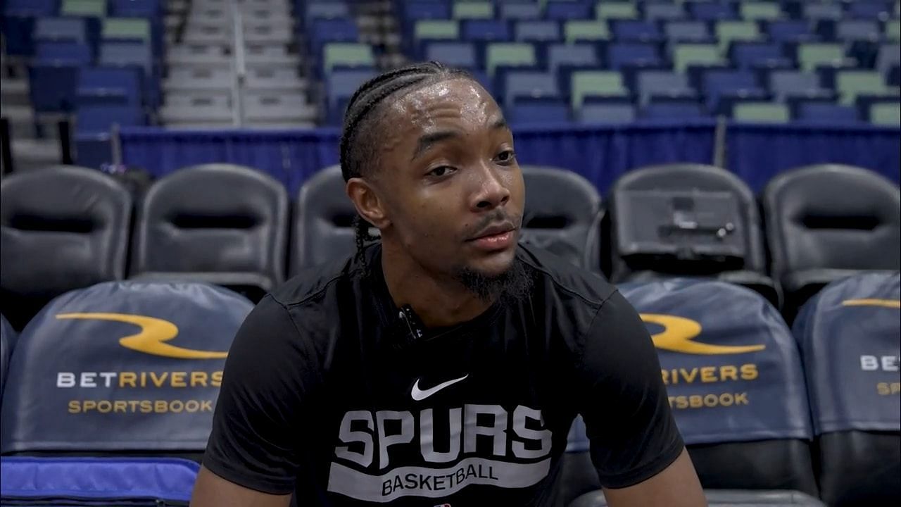 San Antonio Spurs point guard Devonte