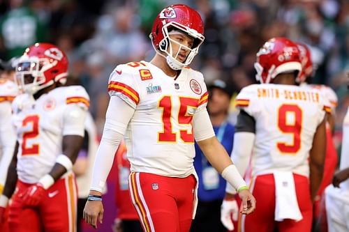 Patrick Mahomes: Super Bowl LVII - Kansas City Chiefs v Philadelphia Eagles