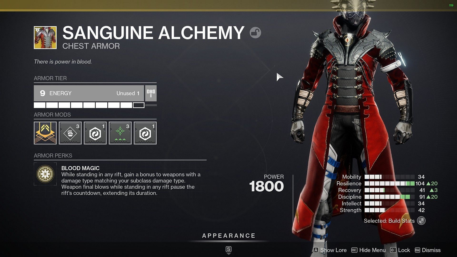Sanguine Alchemy (Image via Destiny 2)