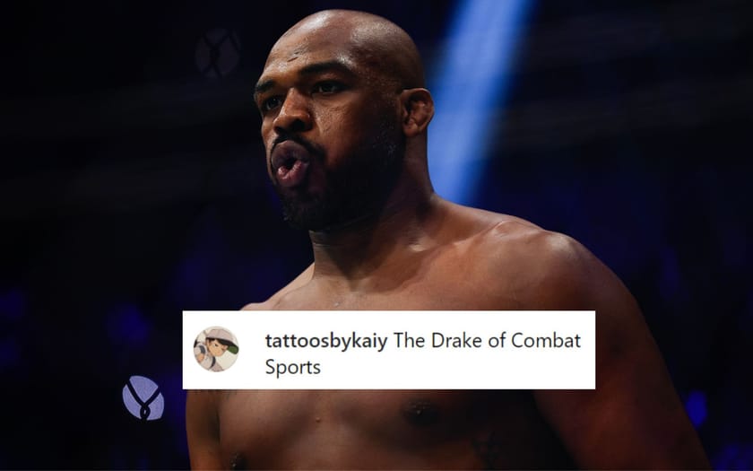 "The Drake of Combat Sports" - Fans react to Jon Jones hitting Nico Ali