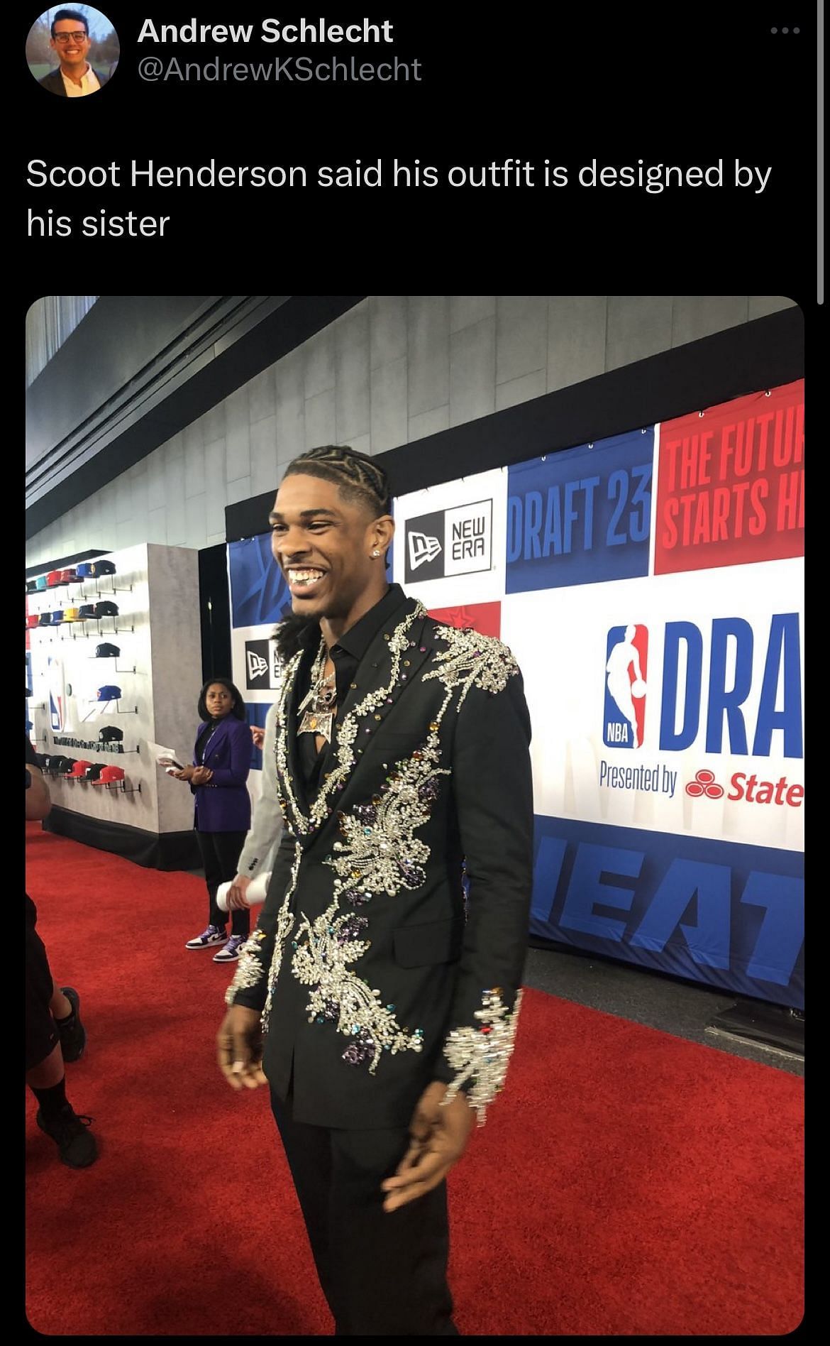 Photos: Looking at best dappered players on 2023 NBA Draft night
