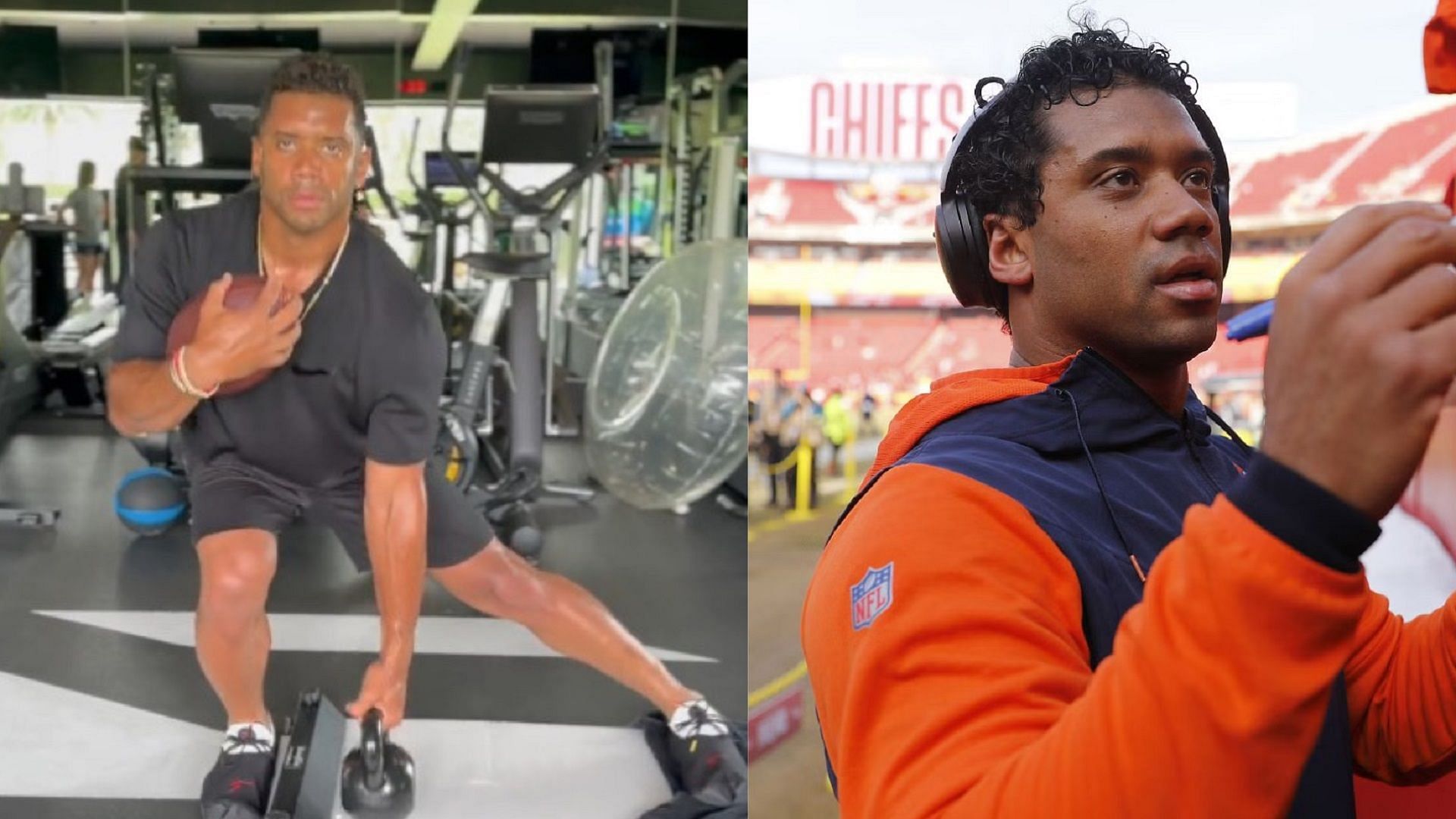 Broncos QB Russell Wilson posts unique workout video on social media