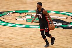 Watch: Jimmy Butler's pre-game T-Shirt has a special message walking into Game 1 of NBA Finals