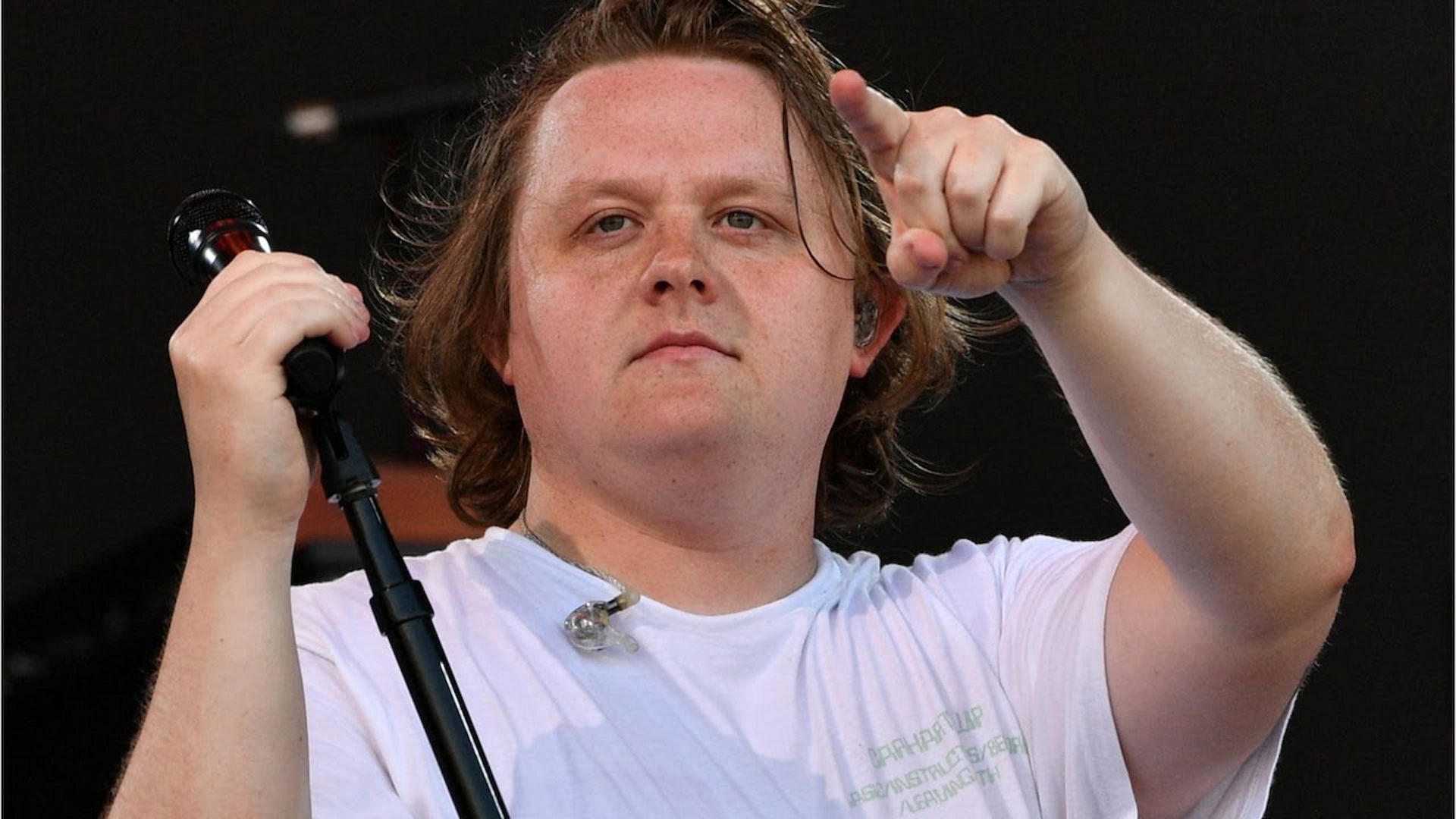 Lewis Capaldi announced the cancellation of the rest of his tour owing to his health complications (Image via Sky News Australia/Youtube)