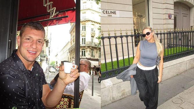 IN PHOTOS: Camille Kostek shares stunning snaps with Rob Gronkowski from romantic Paris getaway