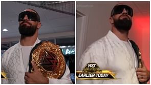 Seth Rollins sends a message before title match after being replaced last minute