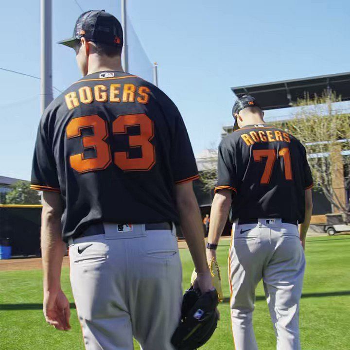 Why Giants reliever Tyler Rogers wears those A's-reminiscent white