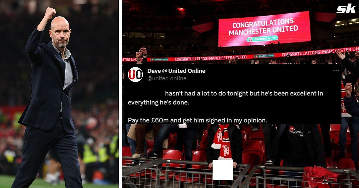 Manchester United fans want Diogo Costa after another excellent showing.