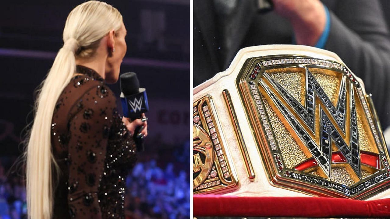 Flair makes her return and challenges for the new Women