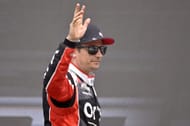 Kimi Raikkonen at NASCAR Cup Series EchoPark Automotive Grand Prix