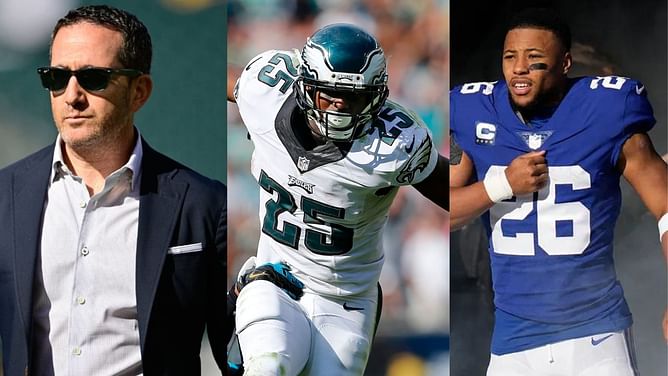 LeSean McCoy sends ultimatum to Giants amidst rift with Saquon Barkley as RB’s exit looms large - “Howie always looking to get better”