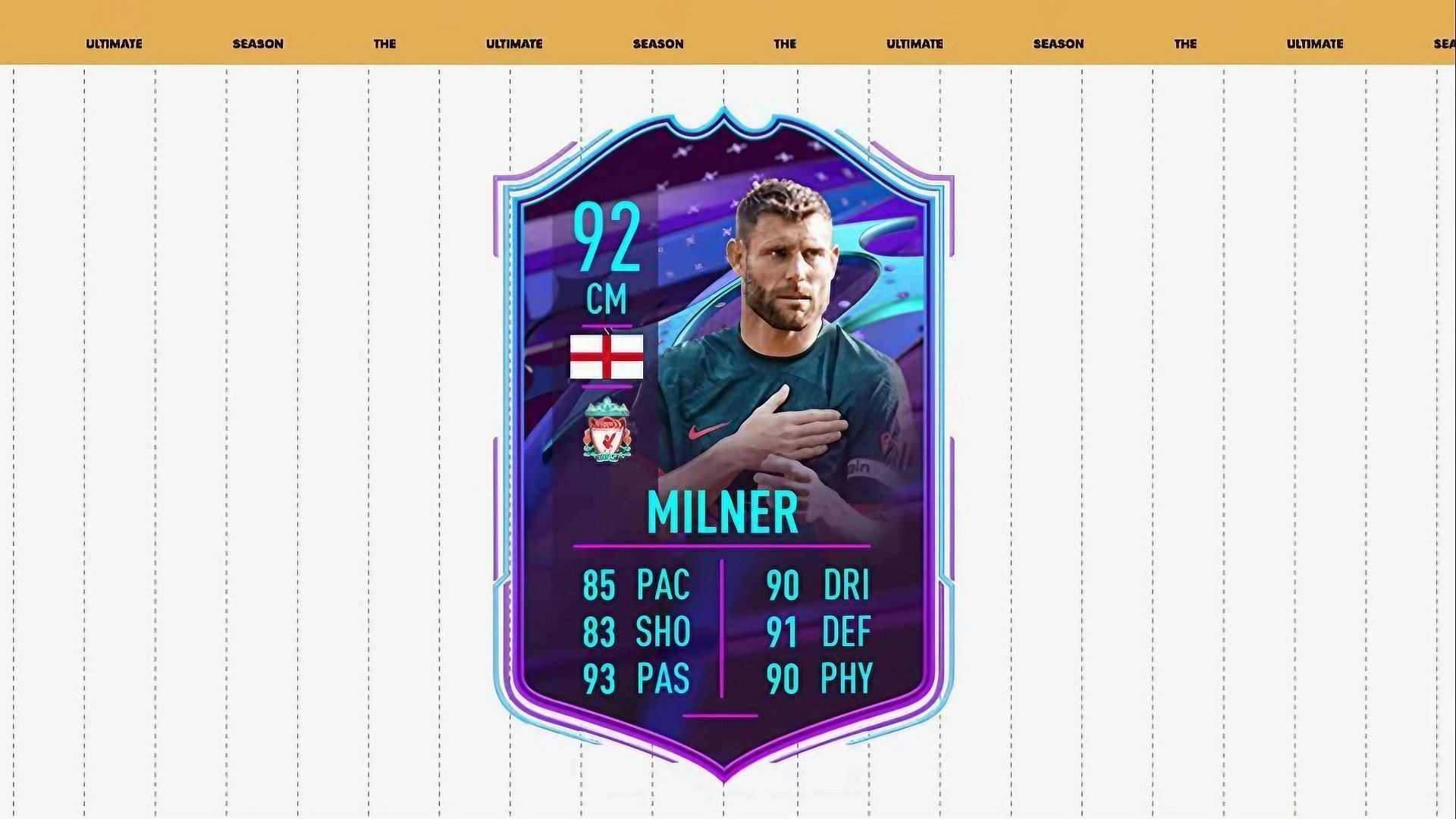 FIFA 23 James Milner End of an Era objective set tasks (Image via EA Sports)