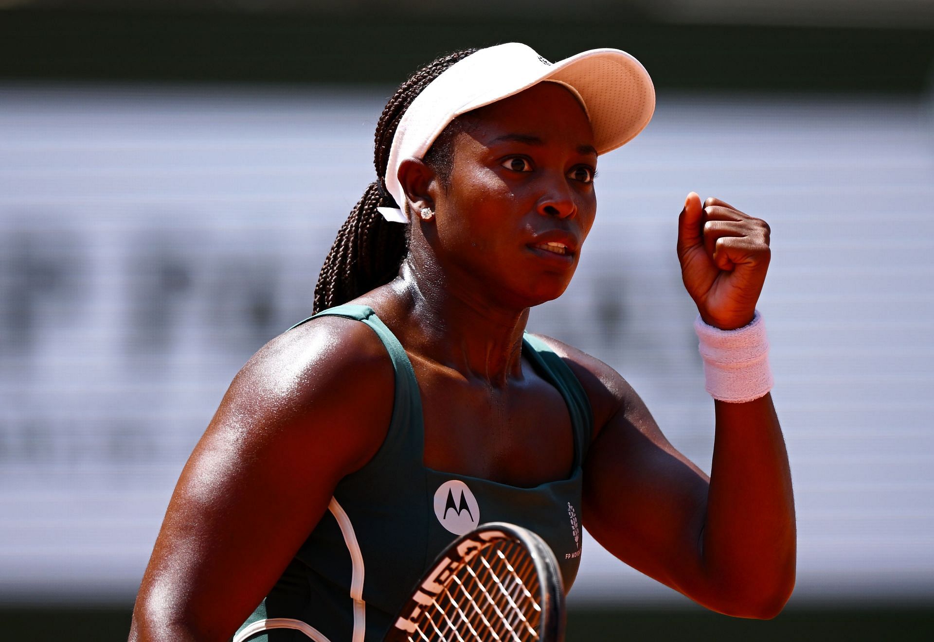 Sloane Stephens at the 2023 French Open