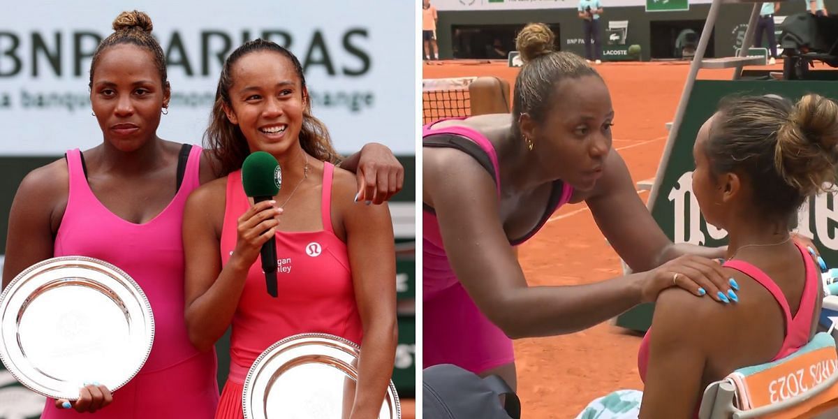 Leylah Fernandez and Taylor Townsend lost in the final of the 2023 French Open women