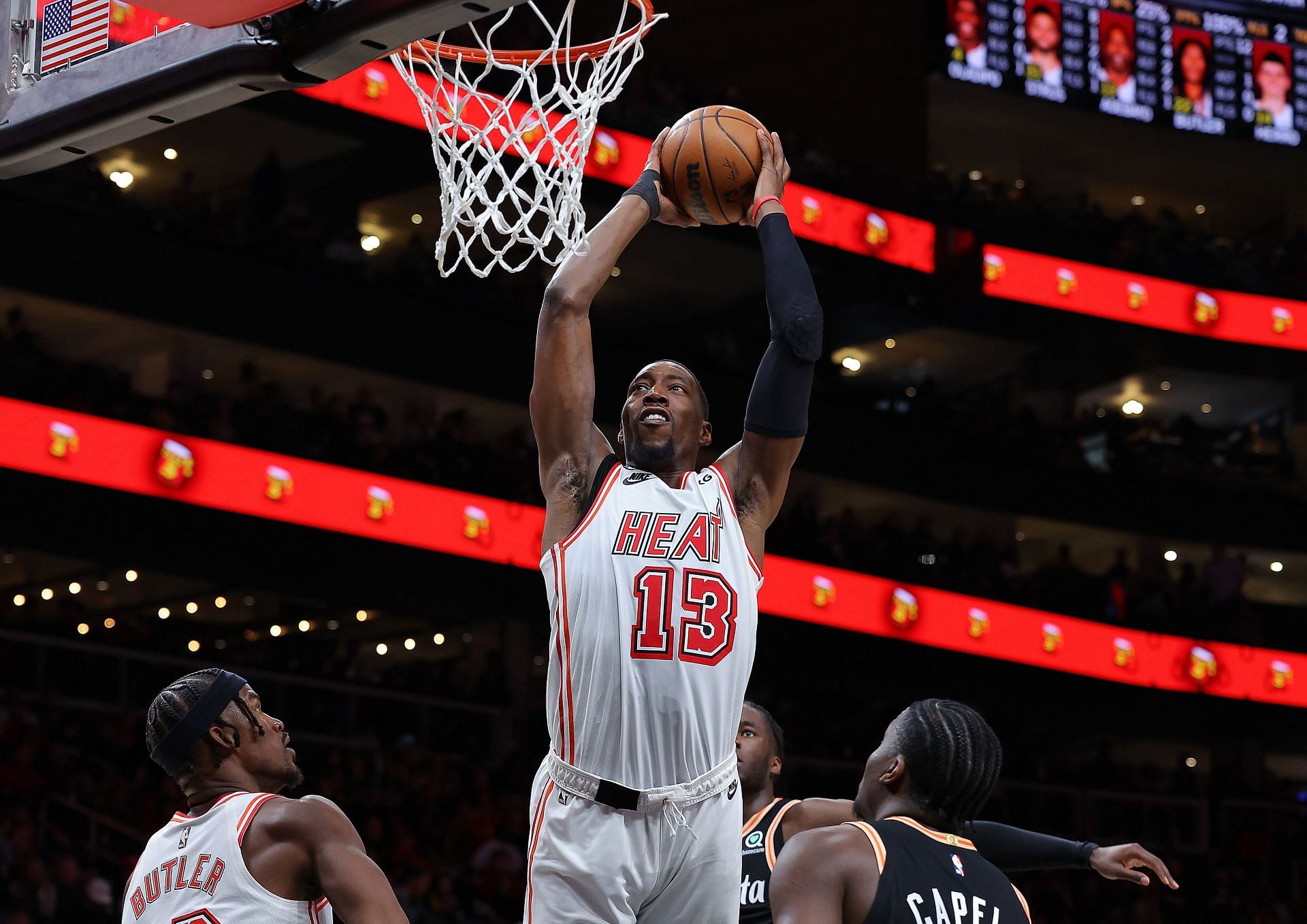 What are Bam Adebayo's stats against Denver Nuggets?