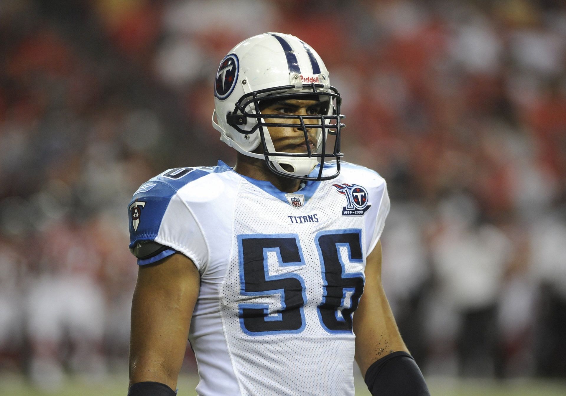 Allred as a member of the Tennessee Titans