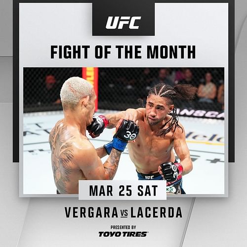 CJ Vergara vs. Daniel Lacerda – UFC San Antonio