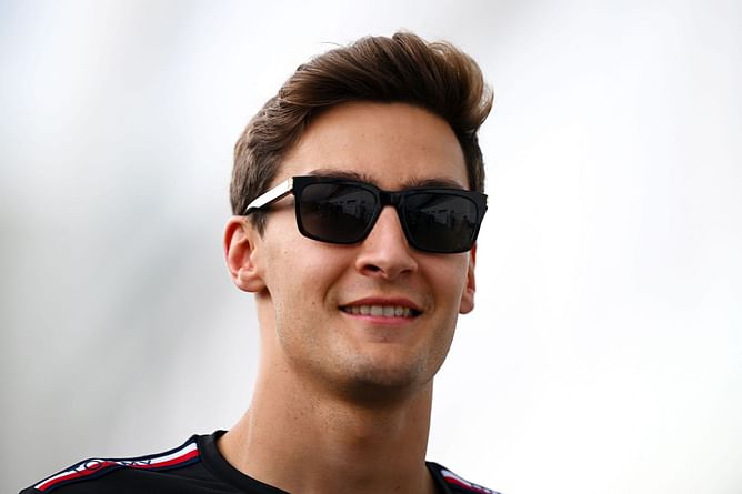 Who was the 'rogue Australian around the Red Bull area' that George Russell was talking about at the 2023 F1 Canadian GP?