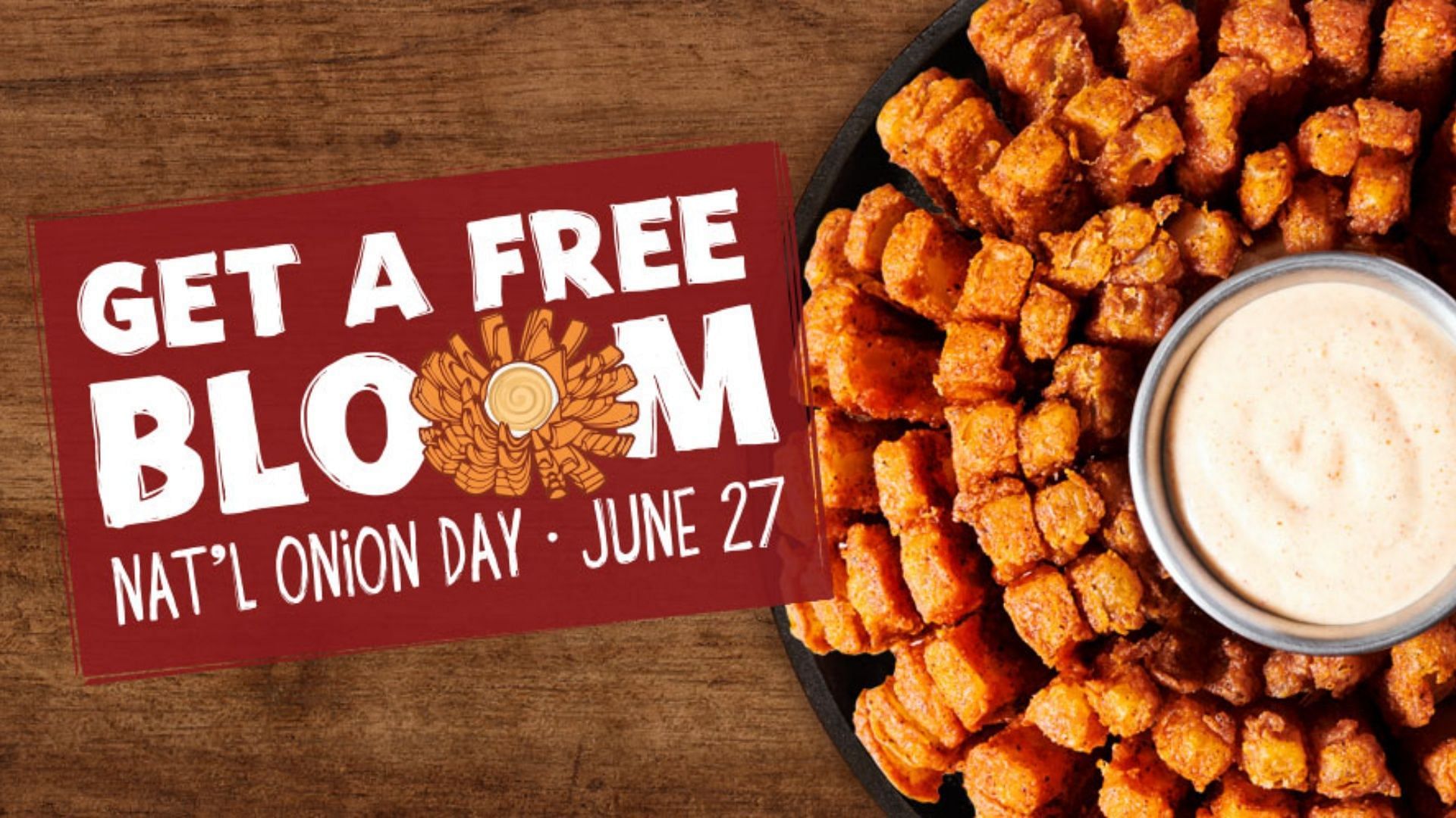 Outback Steakhouse Free Bloomin' Onions deal How to avail, date, and