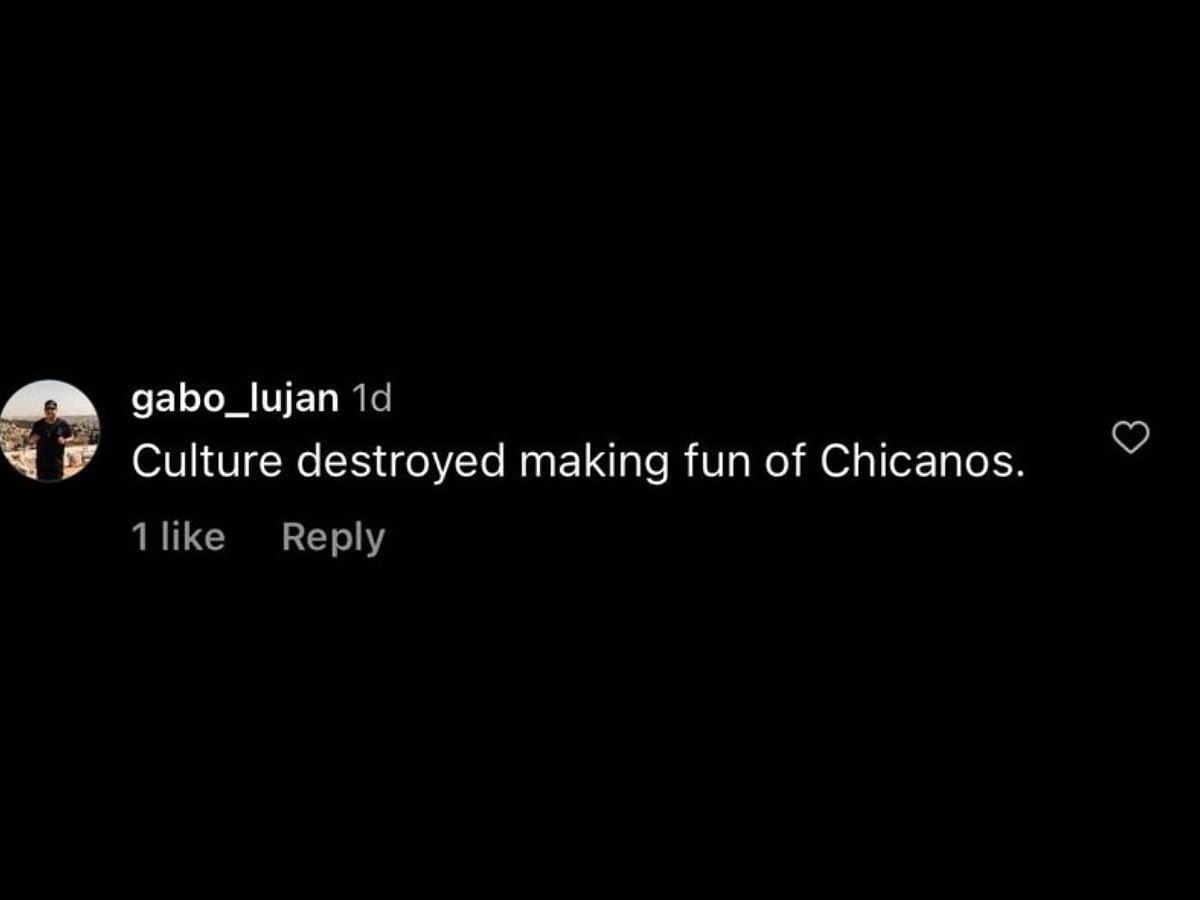 @gabo_lujan commented under the picture of Adidas Superstar Conchas, &quot;Culture destroyed making fun of Chicanos&quot; (Image via @nicekicks / Instagram)
