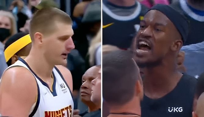 Jimmy Butler clarifies he has no ‘Beef’ with Nikola Jokic after Heat-Nuggets altercation in 2021