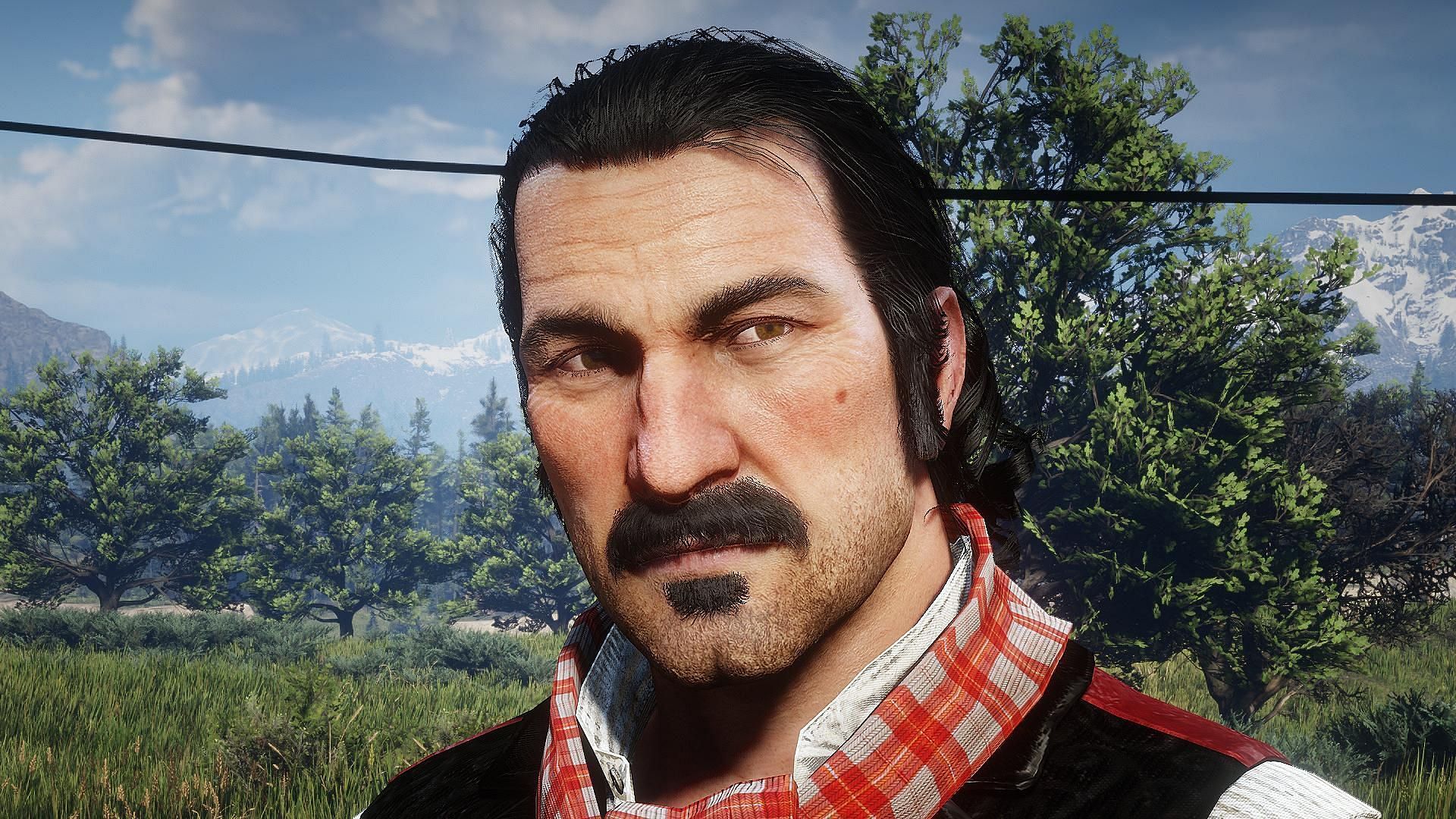 2K Van Der Linde Gang mod improves facial structures (Image via Rockstar Games)