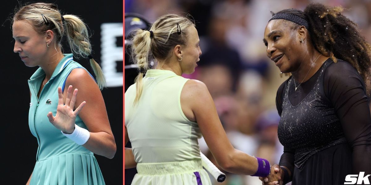 Anett Kontaveit is the last player Serena Williams defeated in her glittering career