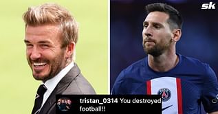 "You destroyed football", "I really hate you" – Barcelona fans flood comments section of David Beckham's latest post as Lionel Messi joins Inter Miami