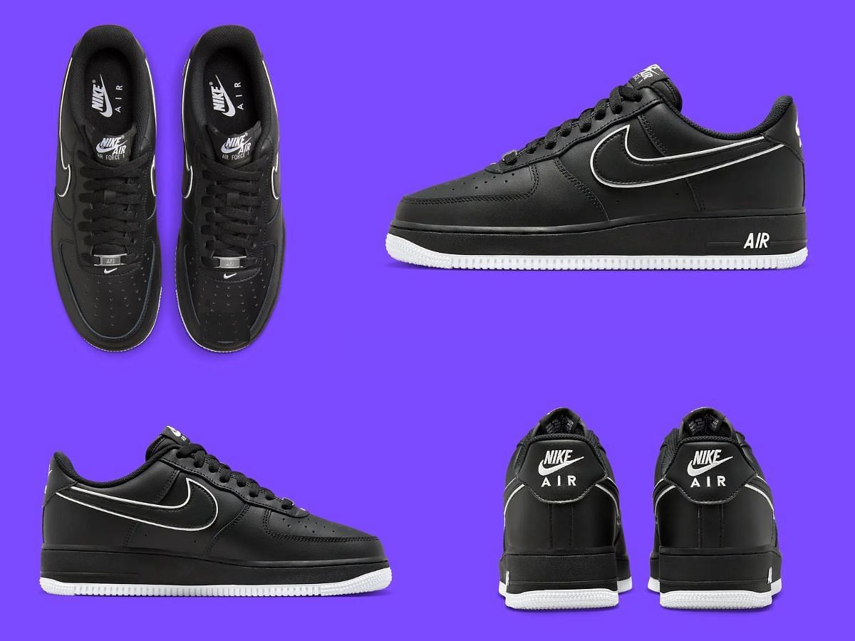 Air Force 1: Nike Air Force 1 Low Black shoes: Where to get, price, and ...