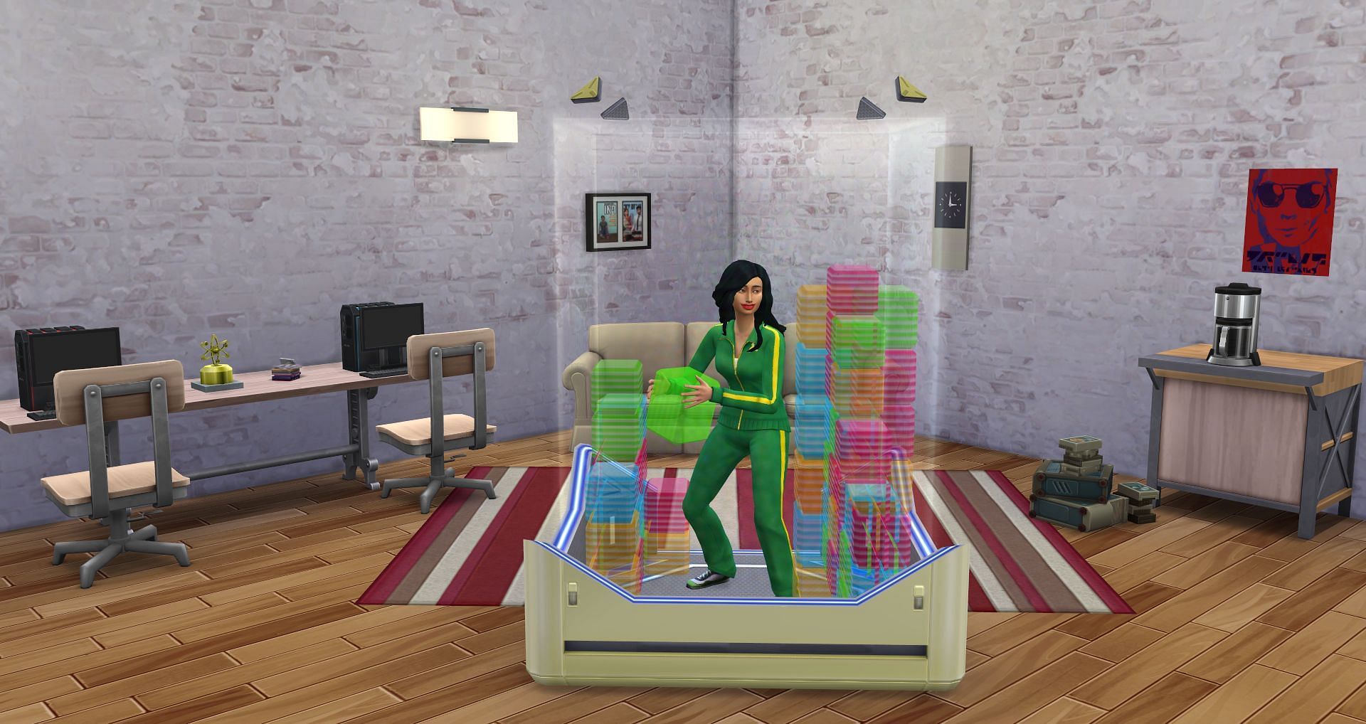 Be a tech whiz and revolutionize the Sim world with cutting-edge technology (Image via Maxis)