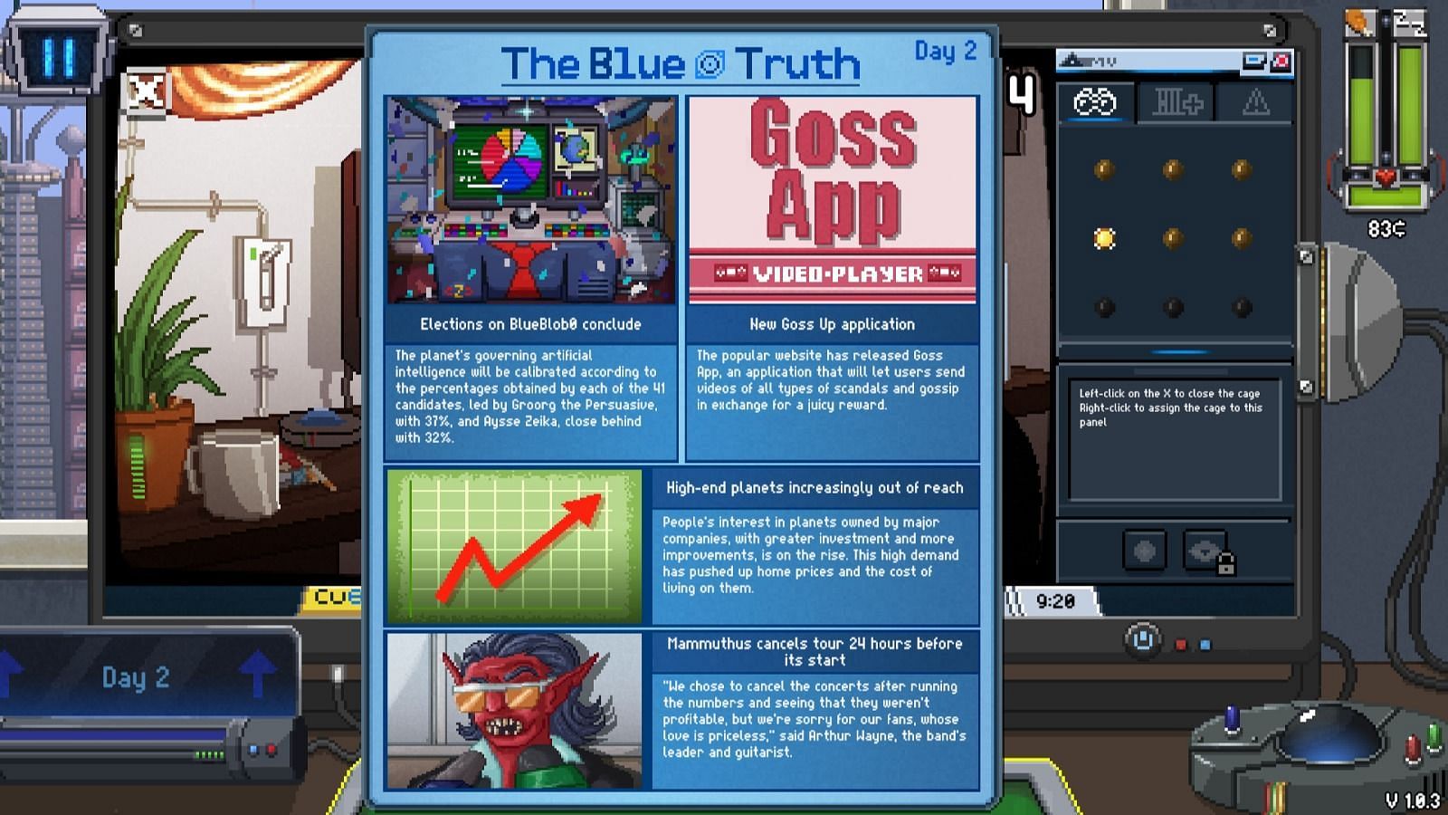 The Blue Truth (Image via Do Not Feed the Monkeys 2099)